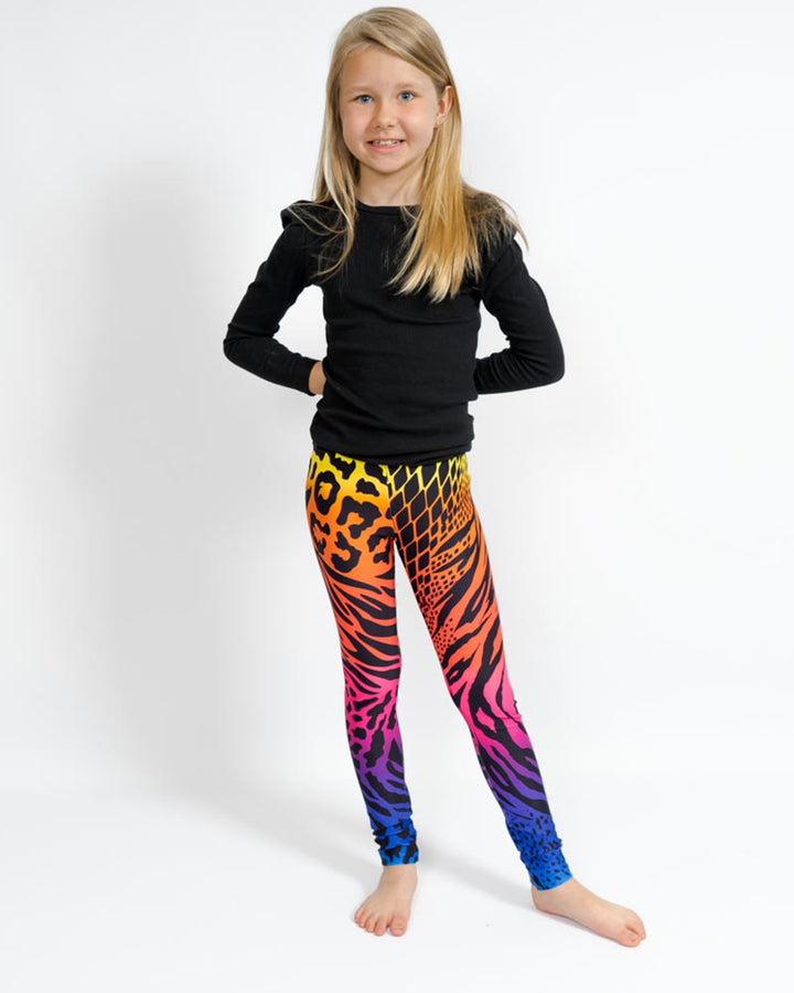 Wild Rainbow Kids' Leggings