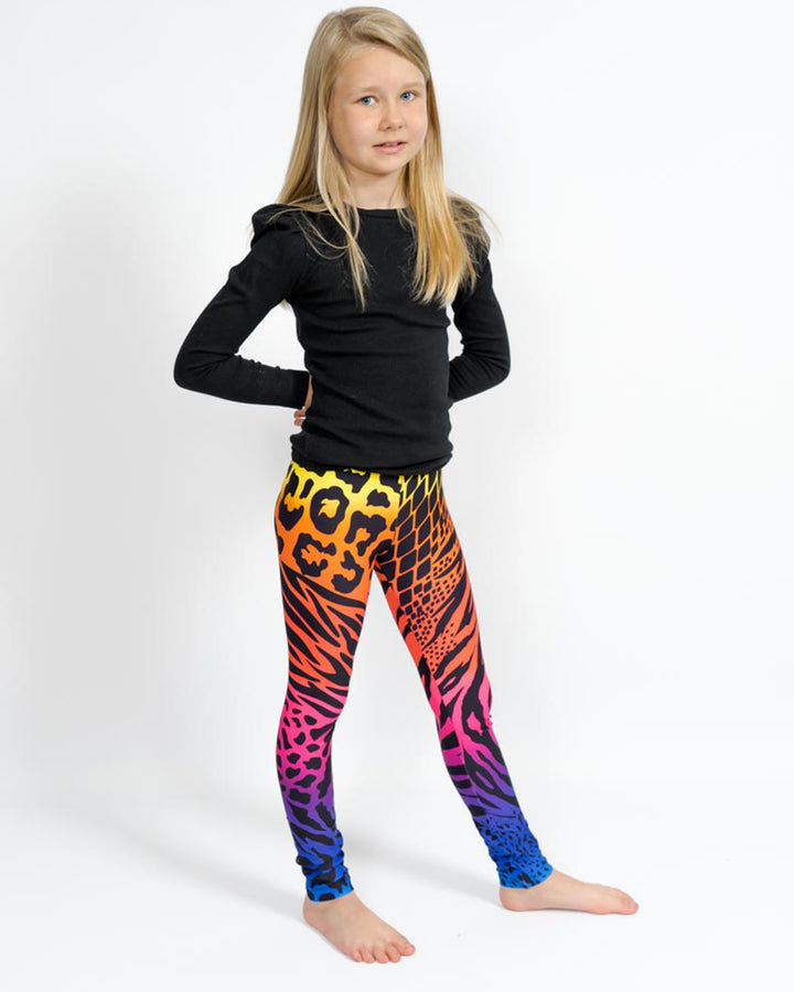 Wild Rainbow Kids' Leggings