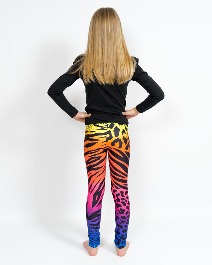 Wild Rainbow Kids' Leggings