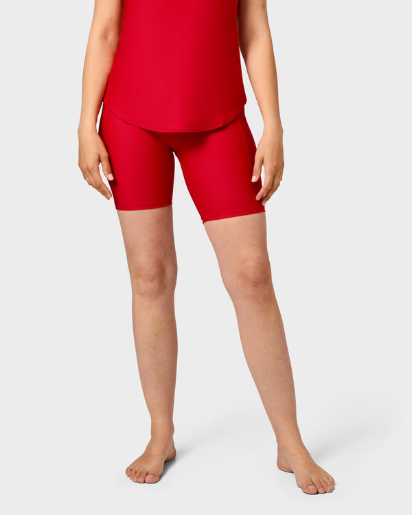 Signature Maroon Shorts