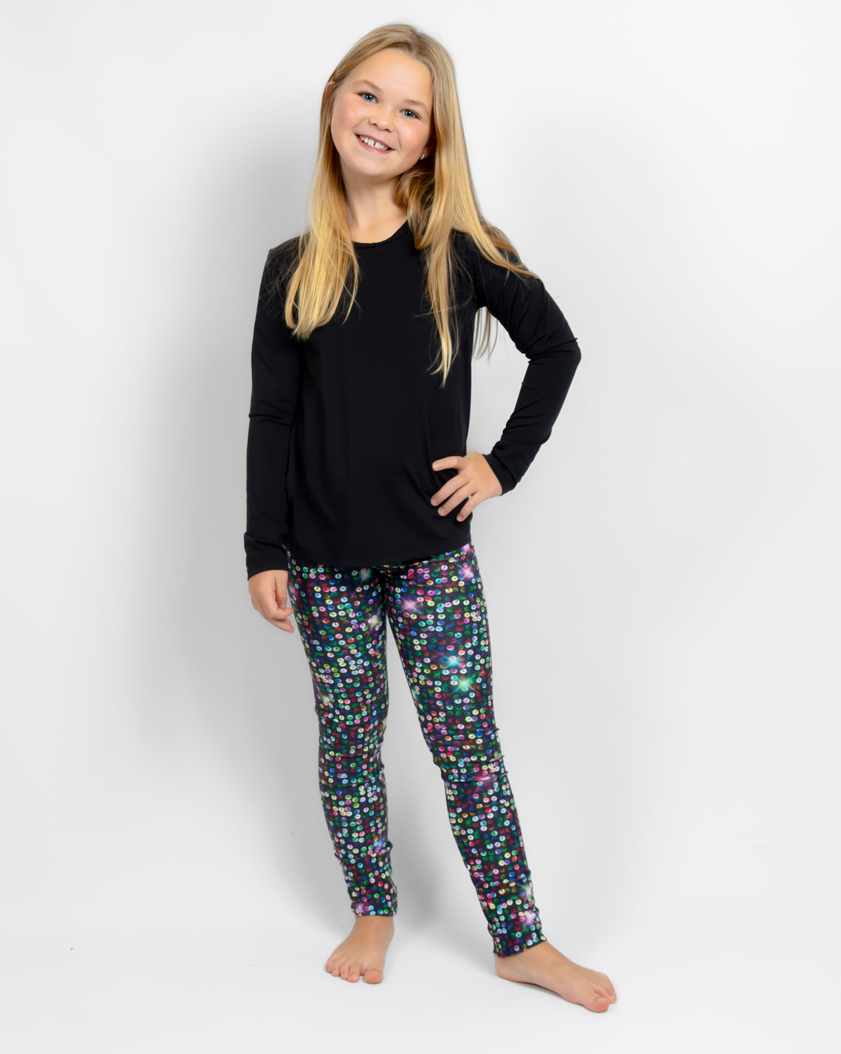 Sparkly Kids Leggings